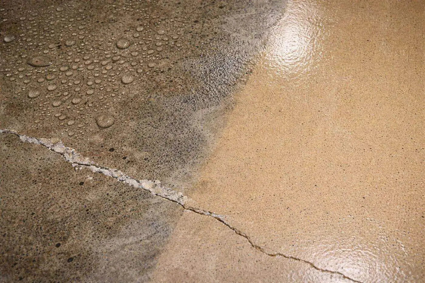 Miami humidity and high water table effect on epoxy floor adhesion